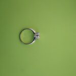 Classic Round-Cut Solitaire Silver Ring