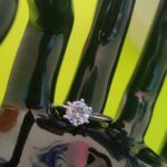 Classic Round-Cut Solitaire Silver Ring