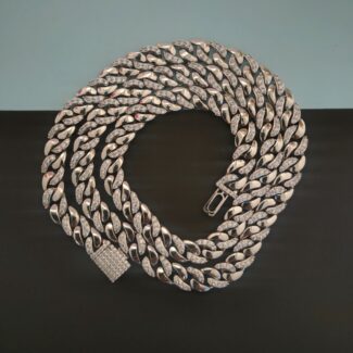 flat cuban chain necklace