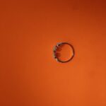 closed band silver ring