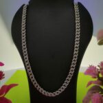 bold silver chain for men