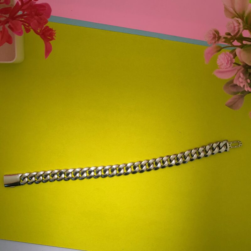 silver bracelet for men ]
