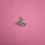 Butterfly Shape 925 Silver CZ Connector Pendant