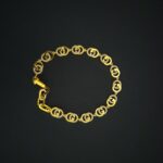 GO design 925 sterling silver bracelet with cubic zirconia stones