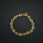 Oval Link 925 Silver Bracelet